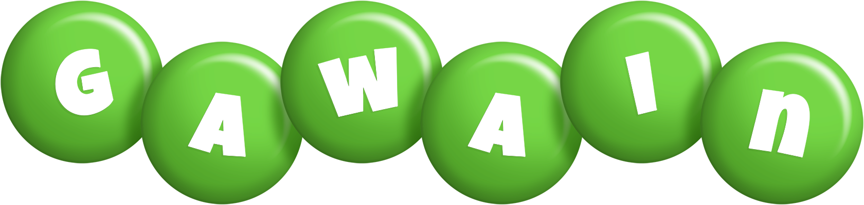 Gawain candy-green logo
