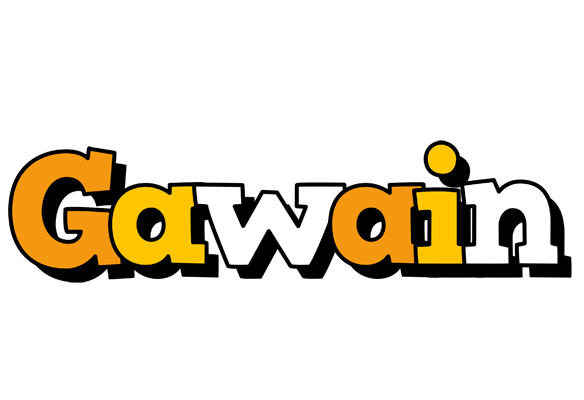 Gawain cartoon logo
