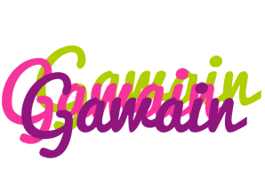 Gawain flowers logo