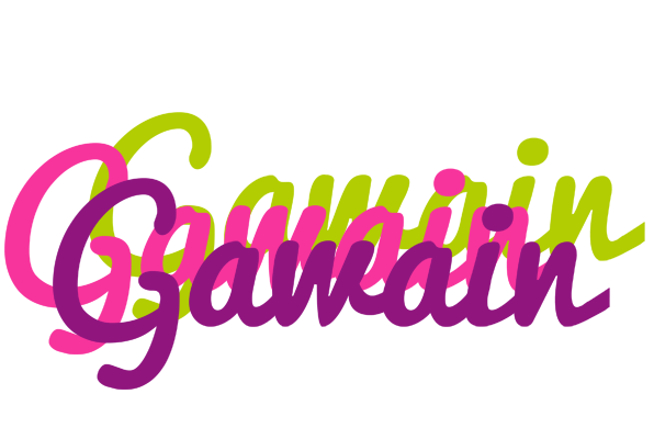 Gawain flowers logo