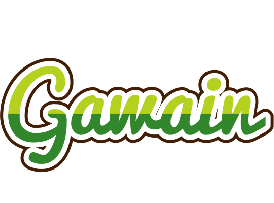Gawain golfing logo