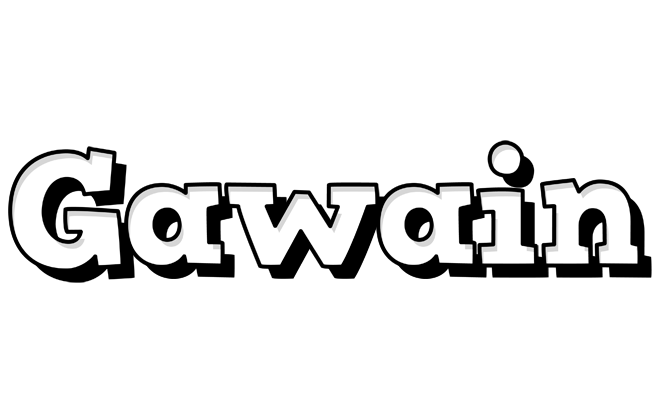 Gawain snowing logo