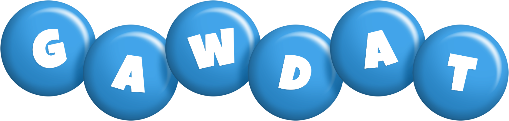 Gawdat candy-blue logo