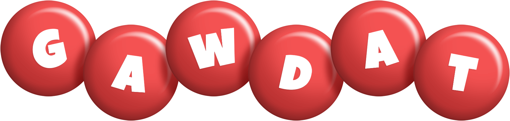 Gawdat candy-red logo