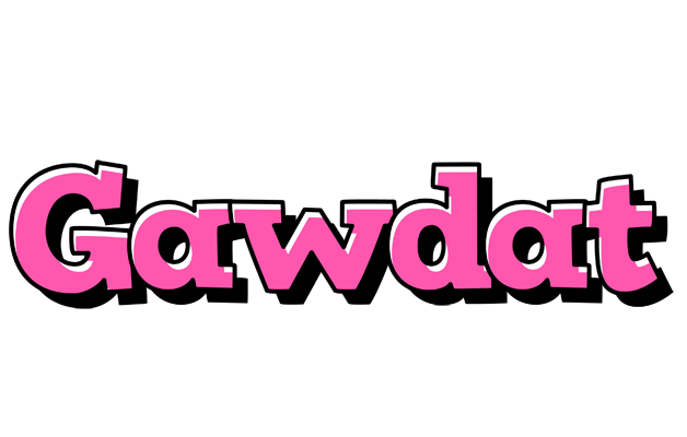 Gawdat girlish logo