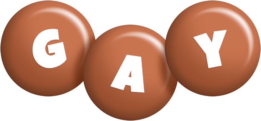 Gay candy-brown logo