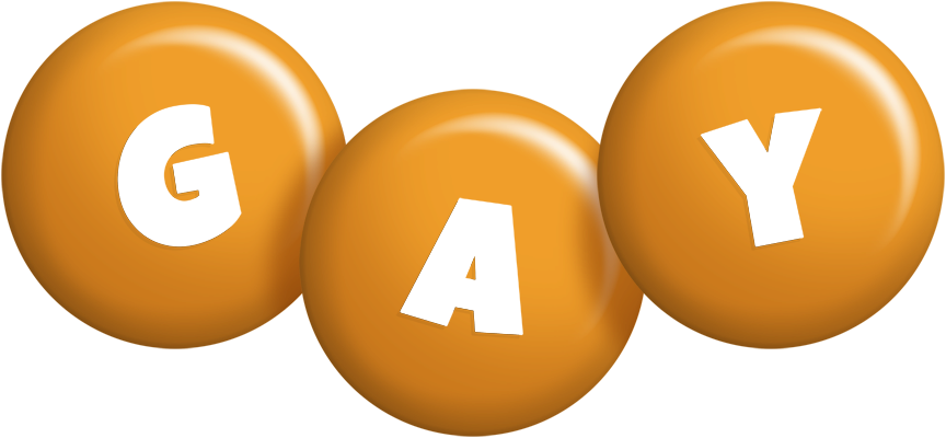 Gay candy-orange logo