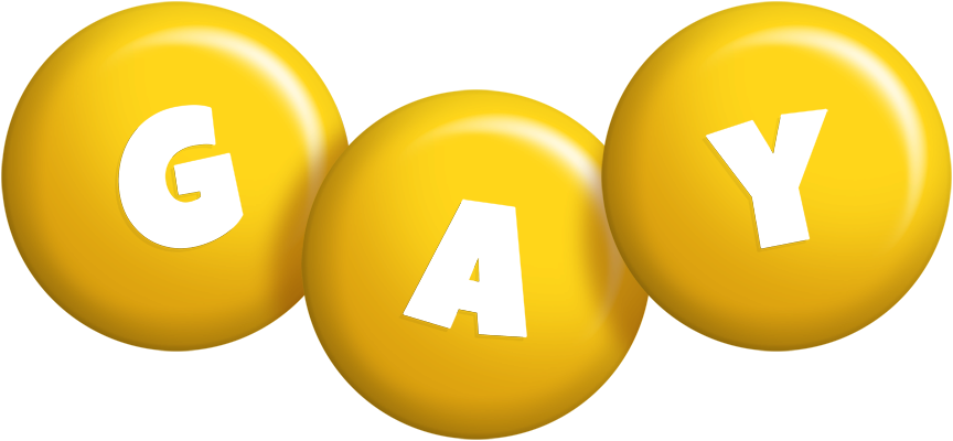 Gay candy-yellow logo