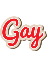 Gay chocolate logo