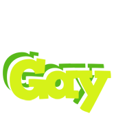 Gay citrus logo