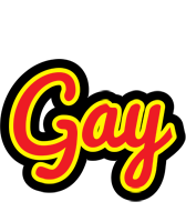 Gay fireman logo