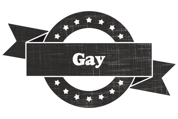 Gay grunge logo