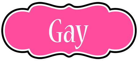 Gay invitation logo