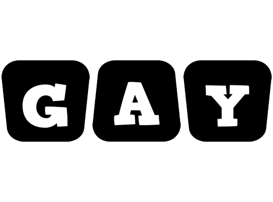 Gay racing logo