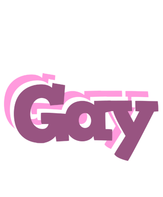 Gay relaxing logo