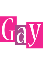 Gay whine logo