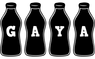 Gaya bottle logo