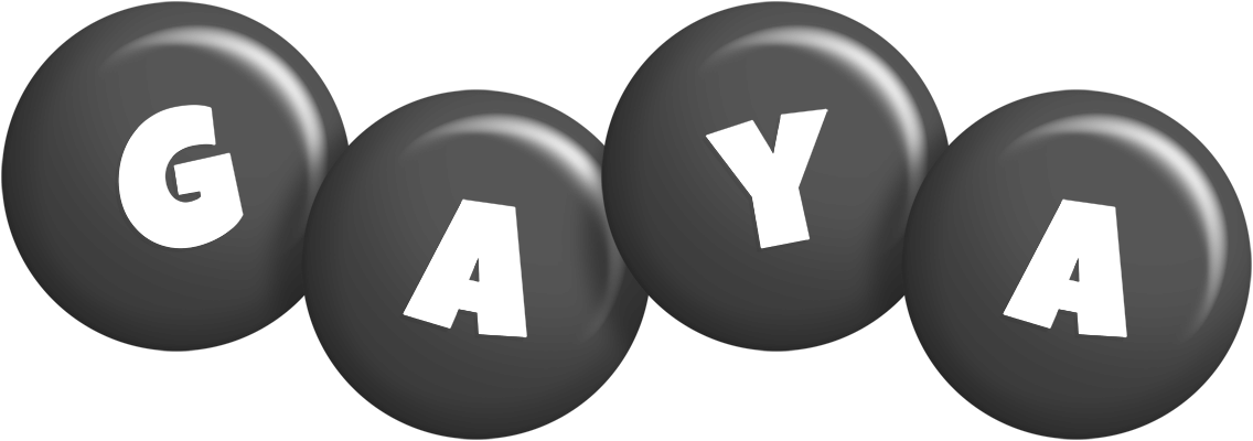 Gaya candy-black logo