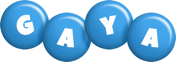 Gaya candy-blue logo