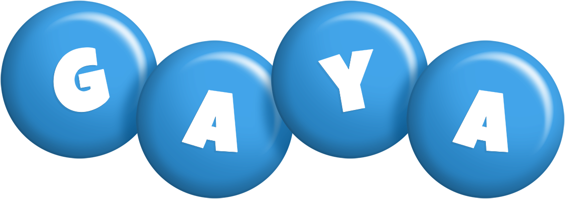 Gaya candy-blue logo