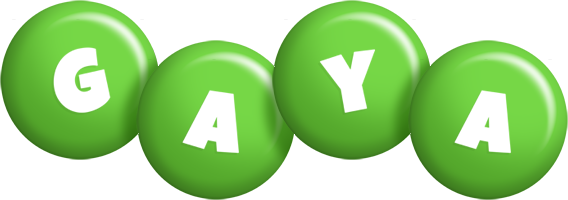 Gaya candy-green logo