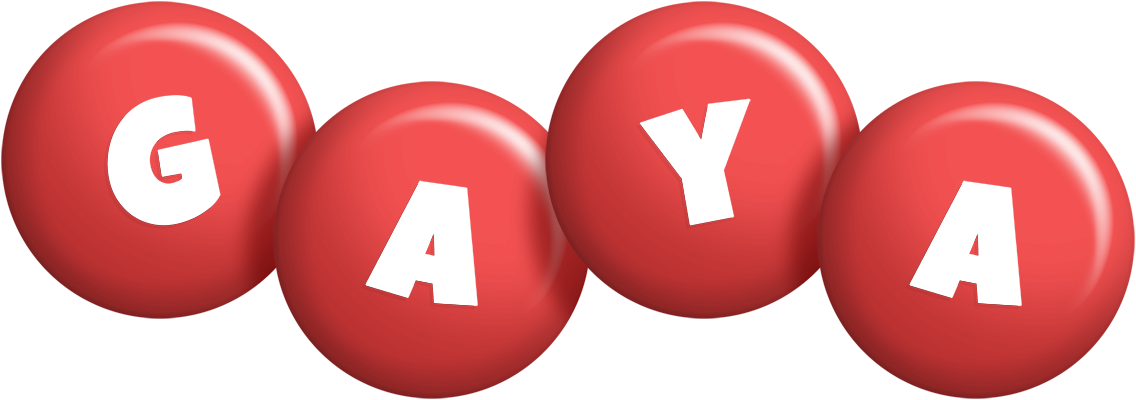 Gaya candy-red logo
