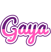 Gaya cheerful logo