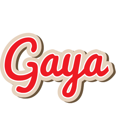 Gaya chocolate logo