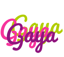 Gaya flowers logo