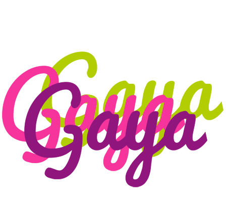 Gaya flowers logo