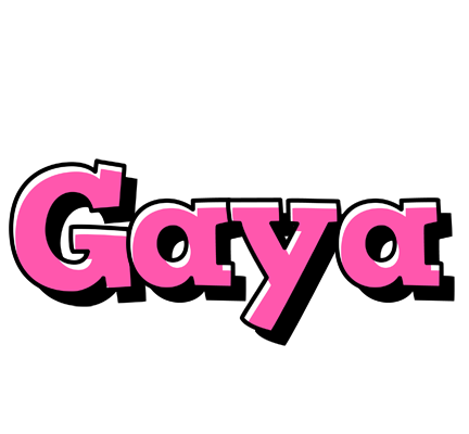 Gaya girlish logo