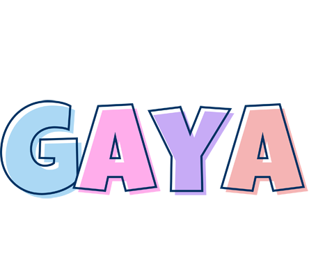 Gaya pastel logo