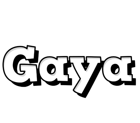 Gaya snowing logo