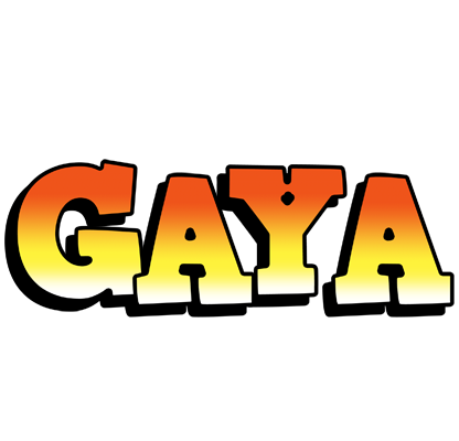 Gaya sunset logo