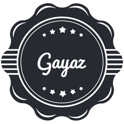 Gayaz badge logo
