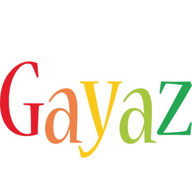 Gayaz birthday logo