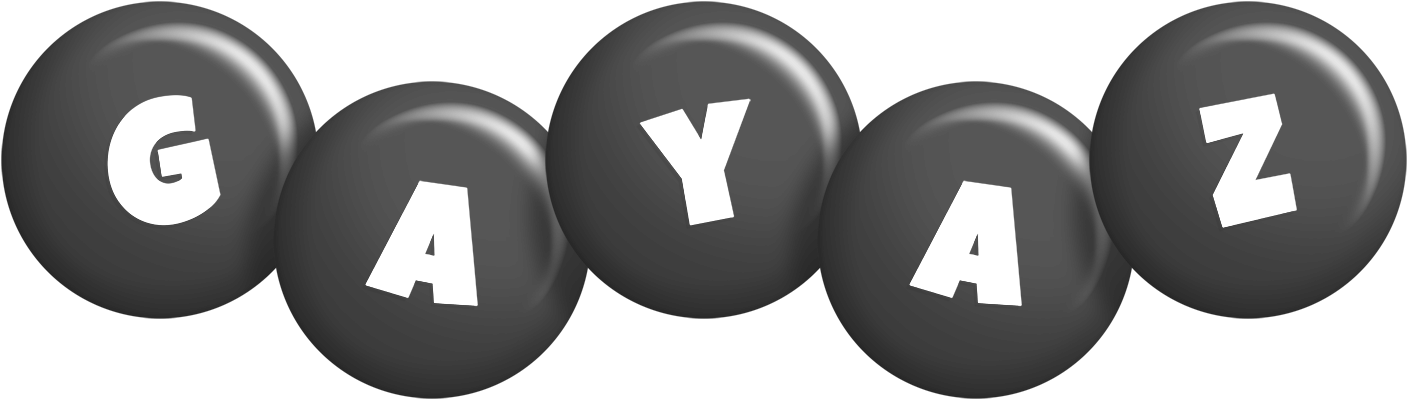 Gayaz candy-black logo