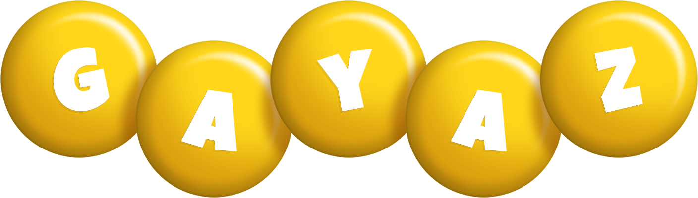 Gayaz candy-yellow logo