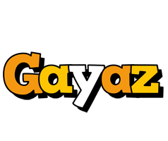 Gayaz cartoon logo