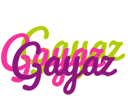 Gayaz flowers logo