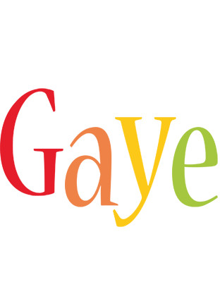 Gaye birthday logo