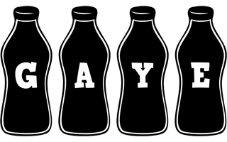 Gaye bottle logo