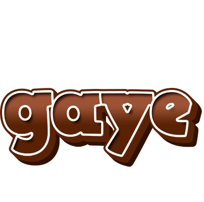Gaye brownie logo