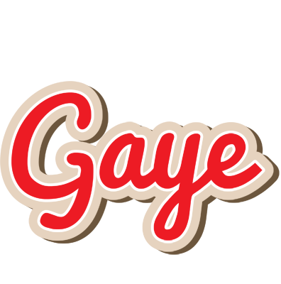 Gaye chocolate logo