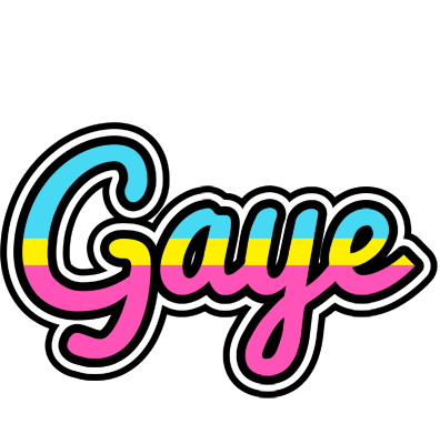 Gaye circus logo