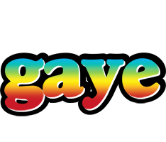 Gaye color logo