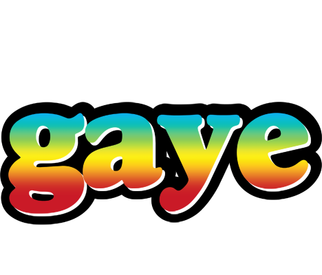 Gaye color logo