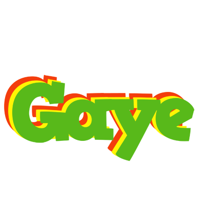 Gaye crocodile logo