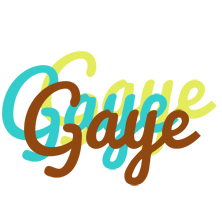 Gaye cupcake logo