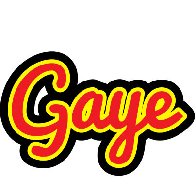 Gaye fireman logo